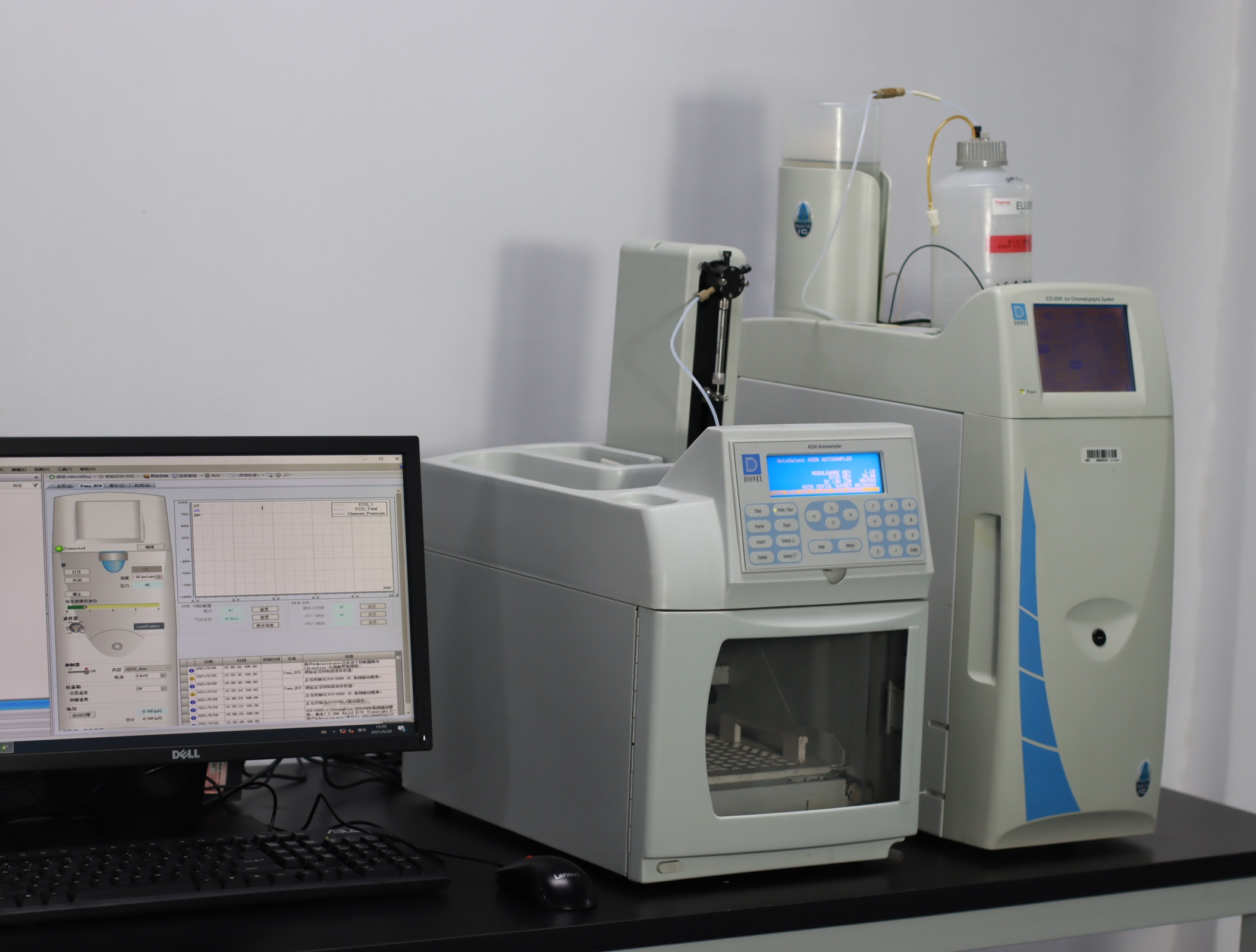新泊地取得离子色谱仪外置排管器专利可实现对导管进行收卷和固定功能(图1)